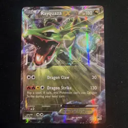 Pokemon TCG Rayquaza EX XY73 XY Black Star Promo - Image 1