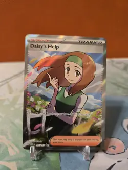 Pokemon Daisy's Help 195/165 Sv: Scarlet & Violet 151 Ultra Rare Holo Trainer - Image 1