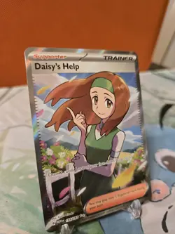 Pokemon Daisy's Help 195/165 Sv: Scarlet & Violet 151 Ultra Rare Holo Trainer - Image 2