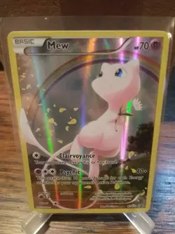 Mew Full Art Holo Black Star Promo - Pokemon Generations XY110 - Image 1