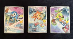 Pokemon TCG Chimchar Turtwig Piplup First Partner Illustration Collection 🔥 - Image 1
