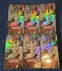 Lot Of 6 Yu-Gi-Oh! Legendary Modern Decks 2026 Sealed English In Hand 🔥 🔥 🔥 - Image 1