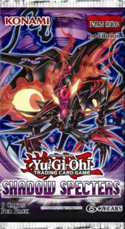 1x 3x Shadow Specters: Booster Pack: 1st Edition Brand New Sealed Product - Yu- - Image 1