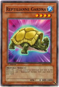 Reptilianne Gardna - ABPF-EN016 - Common - Unlimited Edition - Lightly Played - Image 1