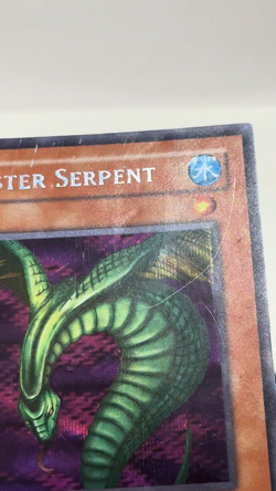 YuGiOh! Sinister Serpent SDD-002 Unlimited Secret Prismatic Rare Damaged - Image 2