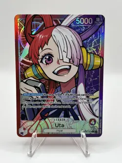 One Piece CCG Uta OP06-001 Alt Art Leader - English - NM - Image 1