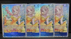 4x Rebecca OP15-053 SR Adventure on Kami's Island One Piece TCG Playset - Image 1