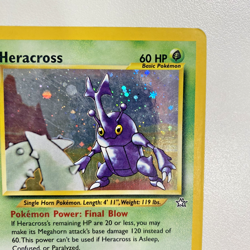 Heracross 6/111 Neo Genesis Holo MP - Moderately Played Pokemon Card - Image 5