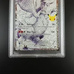 PSA 10 Reshiram 113 Pokemon Celebrations Classic Collection Holo Graded Card - Image 3