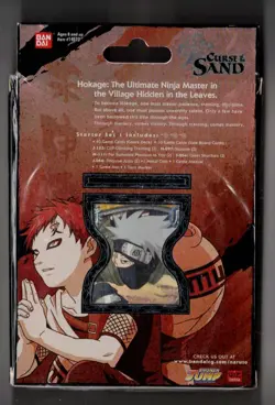 Bandai Naruto CCG Curse of the Sand Starter Deck 2006 40 cards Factory Sealed - Image 2