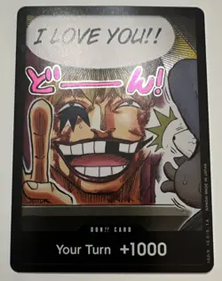 One Piece Don!! Card Bandai One Piece CCG Regular Standard Card Stock English - Image 1