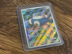 Pokemon TCG Snorlax 051 SV Scarlet & Violet Promo Card Holo, Near Mint Condition - Image 1