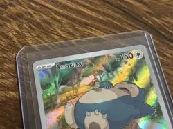 Pokemon TCG Snorlax 051 SV Scarlet & Violet Promo Card Holo, Near Mint Condition - Image 2