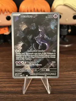 Pokemon TCG Mewtwo SVP052 Black Star Promo Scarlet &Violet 151 Illustration Rare - Image 1