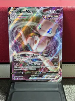 Mew VMAX 114/264 Full Art Ultra Rare - Fusion Strike Pokemon Card NM - Image 1