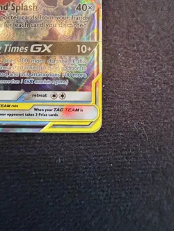 Pokemon TCG Slowpoke Psyduck GX Holo Card 35/236 Sm-Unified Minds - Image 2
