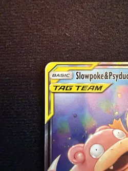 Pokemon TCG Slowpoke Psyduck GX Holo Card 35/236 Sm-Unified Minds - Image 4