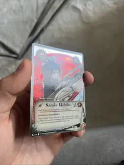 Naruto Card Ccg Tcg Sasuke Uchiha 119 Diamond Foil Nm Unlim - Image 3