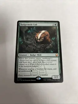 Badgermole Cub Nonfoil Card #0167 MTG LP - Image 1