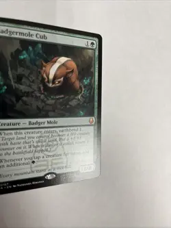 Badgermole Cub Nonfoil Card #0167 MTG LP - Image 2