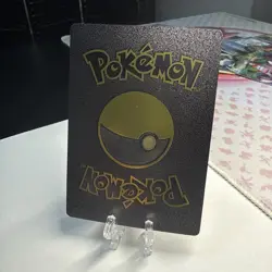 M Rayquaza EX Black Foil HP 700 Fan Art Display Card Roar Of Time 💥💥💥💥 - Image 2