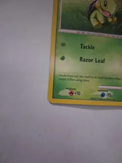 Turtwig DP01 Holo Pokemon Card Diamond and Pearl Promo - Image 3