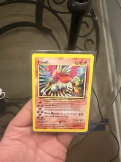 Ho-Oh Neo Revelation Holo Card 07/64 MP+ Condition - Image 1