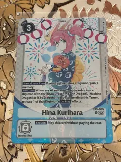 Digimon Card Game Hina Kurihara Premium Heroines 2 EX3-065 - Image 1