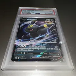 Pokemon TCG 2022 SWSH Promo Umbreon V SWSH203 Holo PSA 9 English Card - Image 1