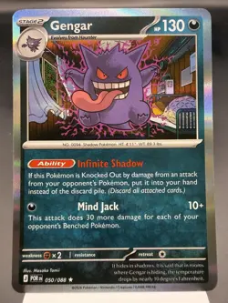 Gengar 050/088 - Holo Rare - Perfect Order Pokemon Card MINT - Image 1