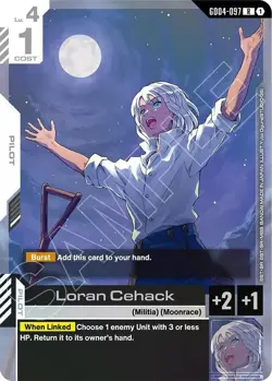 Gundam Card Game Loran Cehack Rare Phantom Aria GD04-097 - Image 1