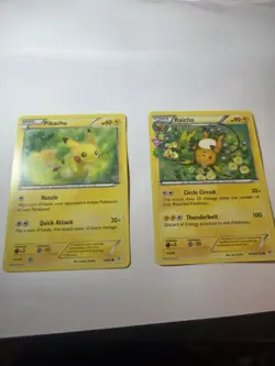 Pokemon TCG Pikachu Raichu 2016 generations Card Lot - 2 Cards - Image 1