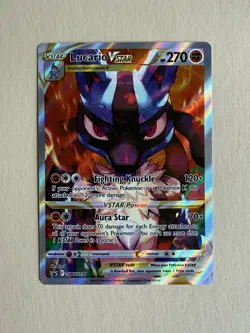 Lucario VSTAR Promo: Sword & Shield Promo Cards Holo SWSH291 NM - Image 1