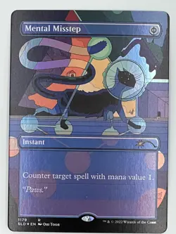 Mental Misstep Foil Secret Lair Drop Series SLD (1179) MTG NM - Image 1