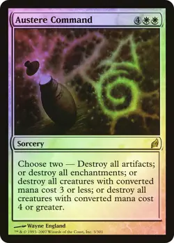 MTG FOIL Austere Command - Lorwyn #003 - Image 1