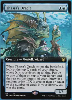 Thassa's Oracle (Extended Art) Theros Beyond Death NM (517789) ABUGames - Image 1
