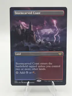Stormcarved Coast (Borderless) Innistrad: Crimson Vow Regular - Image 1