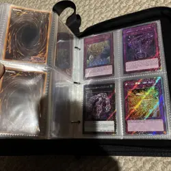 YU GI OH BINDER ALL PLATINUM SECRET RARE CARDS (70) NM CONDITION - Image 2