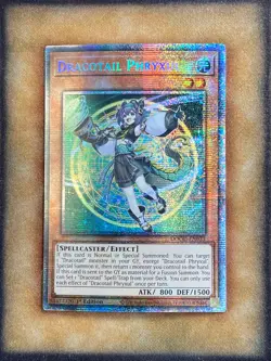 Yugioh Dracotail Phryxul DOOD-EN023 Starlight Rare 1st Ed NM - Image 1