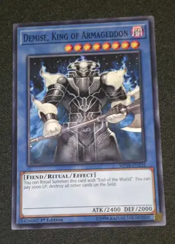 Yu-Gi-Oh! TCG Demise, King Of Armageddon MP18-EN232 Common 1st Ed NM - Image 1