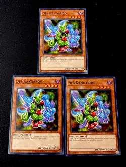 Des Kangaroo (X3) IOC-EN005 Yugioh 25th Edition (New) - Image 1