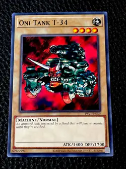 Oni Tank T-34 PSV-EN059 Yugioh 25th Edition (New) - Image 1
