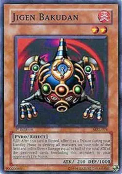 Jigen Bakudan - MRL-074 - Common - Unlimited Edition Lightly Played Magic Ruler - Image 1