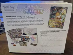 Prismatic Evolutions Pokemon Center Exclusive Elite Trainer Box SEALED W/TEAR - Image 3