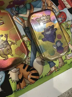 Pokemon 151 Mini Tin Display Factory Sealed Tins Unsealed Display READ 2X Gengar - Image 4