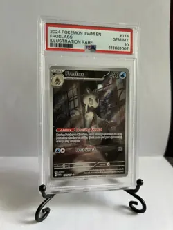 2024 Pokemon Twilight Masquerade EN Froslass IR #174 PSA 10 - Image 1
