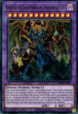 Yugioh! LP Armityle the Chaos Phantasm - Phantom of Fury - PHRA-EN035 - Ultra Ra - Image 1