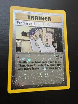 Professor Elm #3 Best of Game 3/9 Promo - Reverse Holo Card SWIRL [A] - Image 1