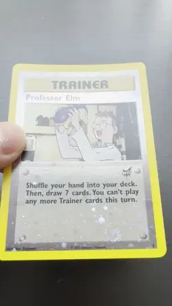 Professor Elm #3 Best of Game 3/9 Promo - Reverse Holo Card SWIRL [A] - Image 2