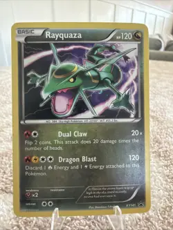 Rayquaza XY141 Black Star Promo Holo 2016 XY Promo Pokemon TCG Card - Image 1